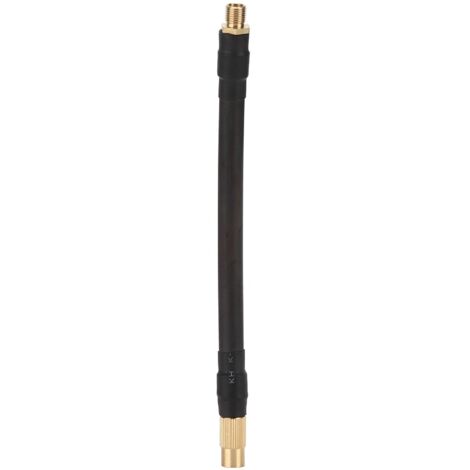Tire Inflator Extension Hose, 6.3 Inch Tire Inflator Extension Hose Air Pump Tube Replacement for Electric Inflator Bicycle Motorcycle Car