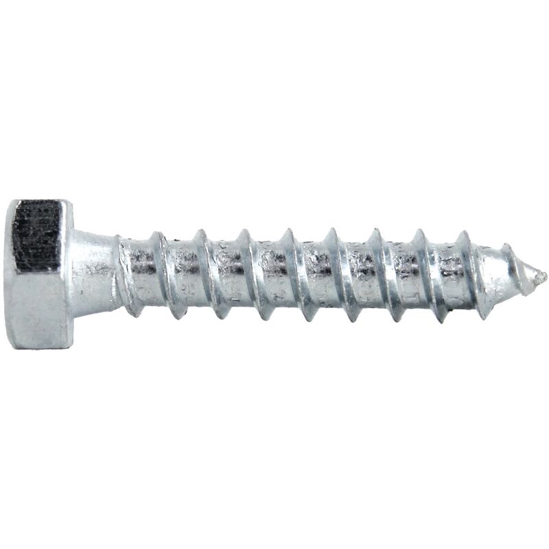 Tirefond acier zingué din 571 12X100 boîte de 50 - ultima - 14112100