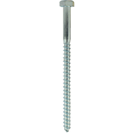 Tirefond galvanisé M10 x 240 mm - Par 25 pièces