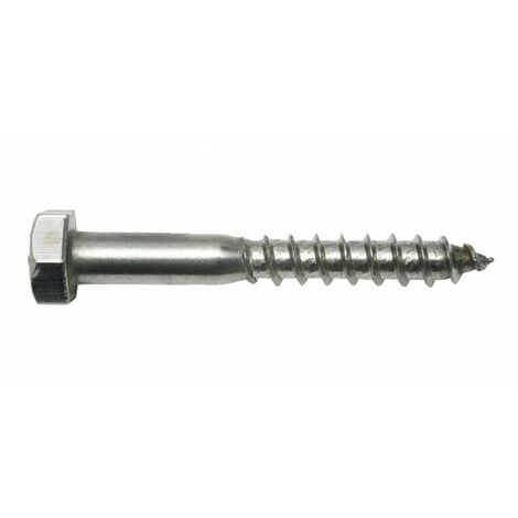 TIREFOND INOX A2 8X80 BOITE DE 10