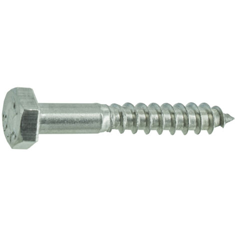Tirefond Inox A2 8x80 Sécurisac 4 Pce - Vynex