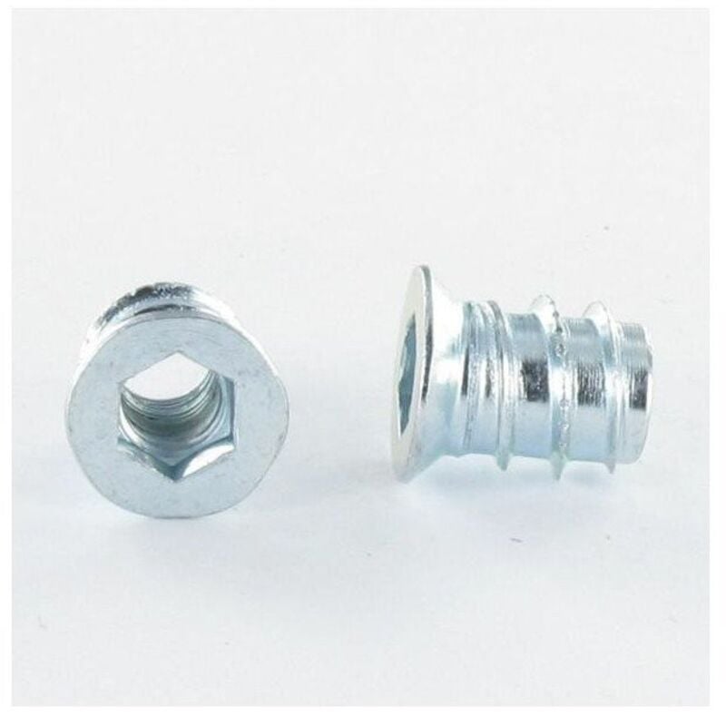 Ecrou Clé de 6 HC6 M6 12X24 Acier zingué-50 pièces