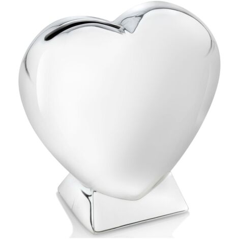 Tirelire en argent pour enfants, élégante, cadeau cœur Taille: 43x90x87 mm UGS : ZV7280261