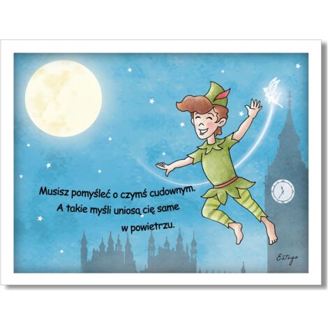Tirelire Peter Pan  Taille: 16x12x4 cm  UGS : ES0950207PL