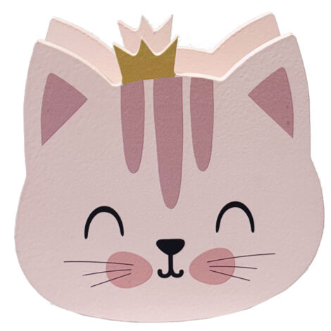 Tirelire pour enfant chat rose