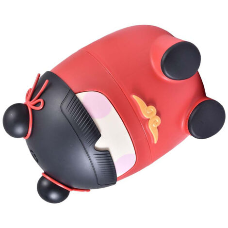 Tirelire pour enfants avec serrure - Tirelire plastique sécurisée pour garçons et filles - Grande capacité, design rouge inspiré