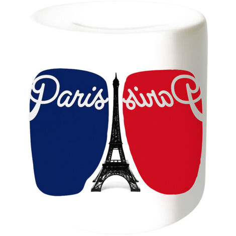 Tirelire ronde France par Cbkreation