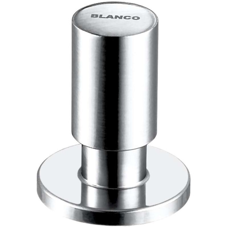 Blanco - Tirette de commande de vidage ronde en inox chromé