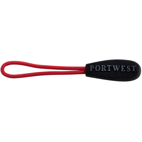 Tirettes de fermeture à glissière  remplaçables -  Rouge - PORTWEST