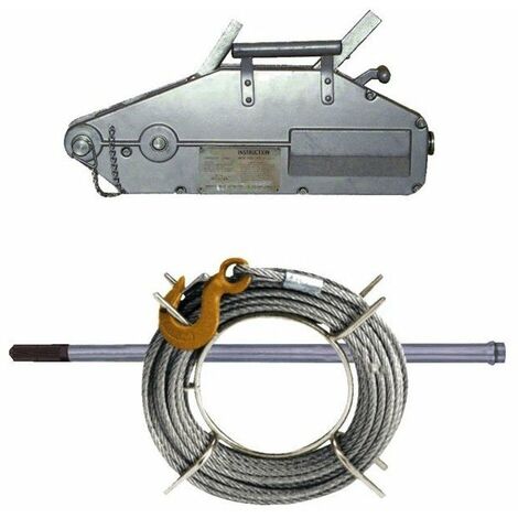 Tireur A Cable En Aluminium Force 800 Kgs