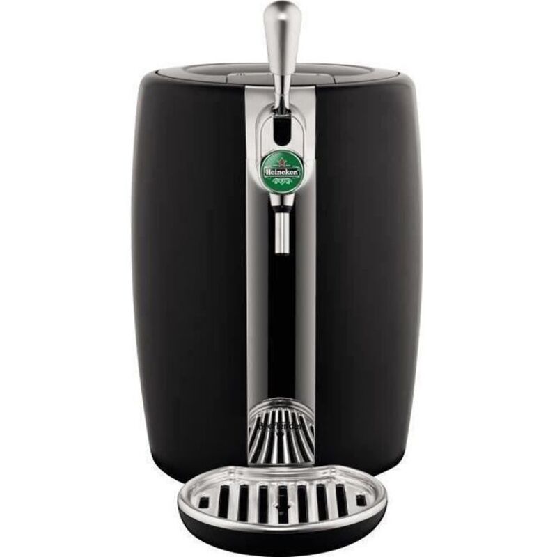 SEB Tireuse &agrave; bi&egrave;re -  - VB310E10 - Compatible f&ucirc;ts 5L - Noir - Chrome
