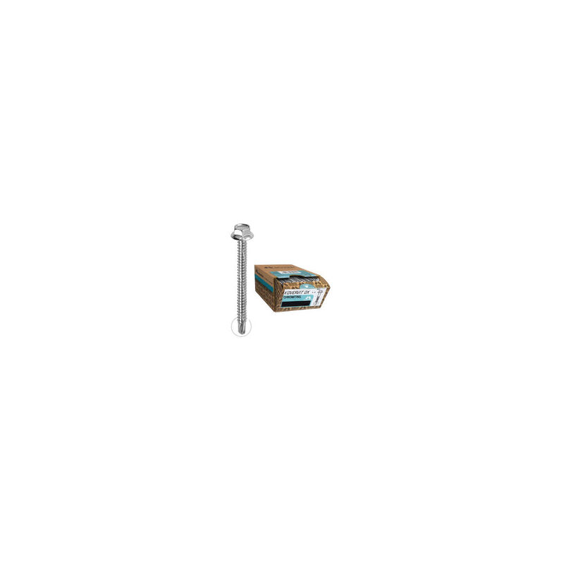 Viti autoperforanti testa esagonale 6,3 x 70 mm (cf da 50 viti)