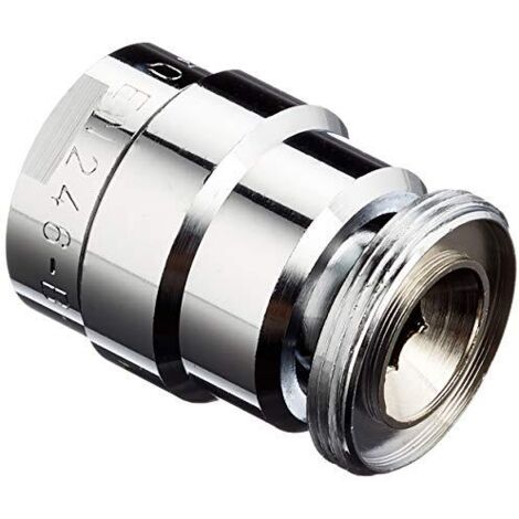 TIRINNANZI Aeratore Ottone Cromato Con Snodo Sede Incasso M Ø24/1 - 454604OCSN