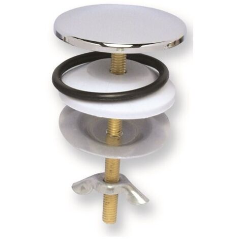 TIRINNANZI Copriforo Pesante Completo Ottone Cromato Ø50mm - 412900OC