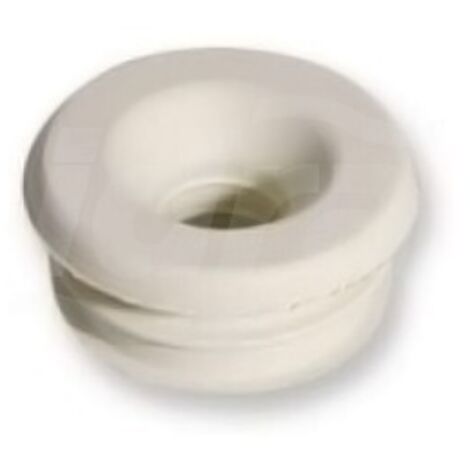 TIRINNANZI Morsetto Gomma Bianco Per Orinatoi Ø33X14 - 219200PB