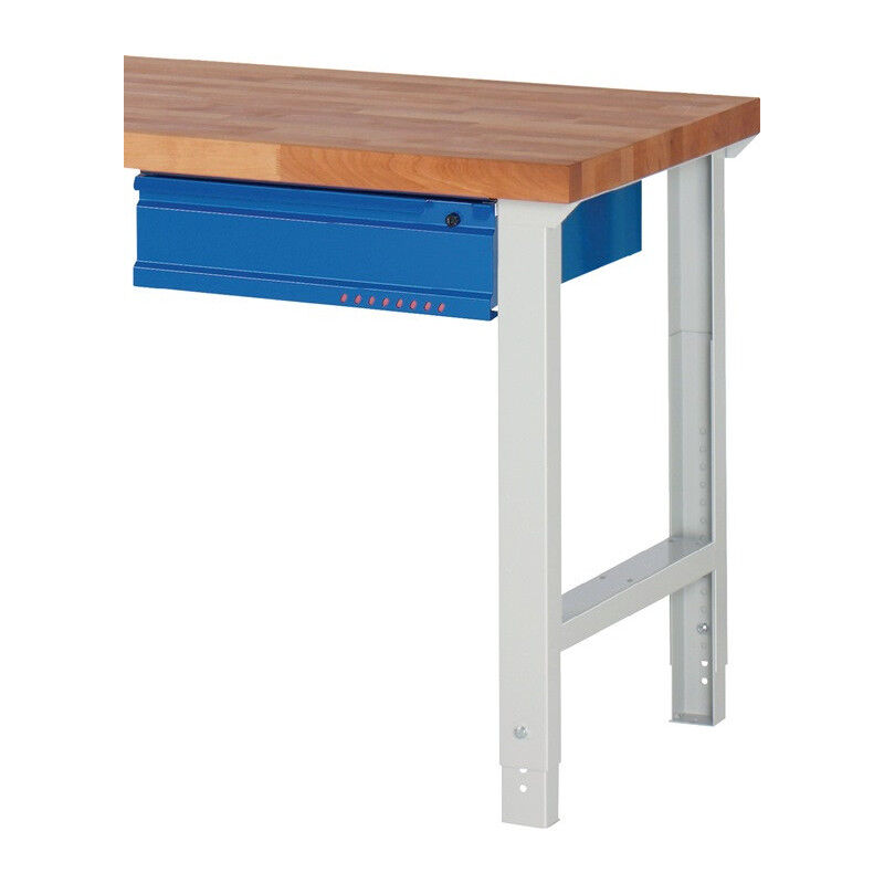 Promat - Tiroir bk 650 l.580xP650xH150 mm bleu gentiane, ral 5010 adapté à établi