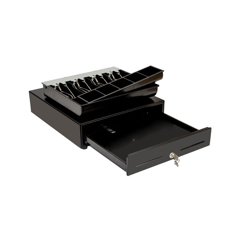 Tiroir-caisse pour caisse enregistreuse avec insert remplaçable avec clé HD-KR33
