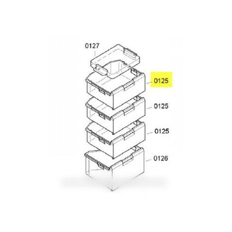 Tiroir congélation pour Réfrigérateur BOSCH 00448990