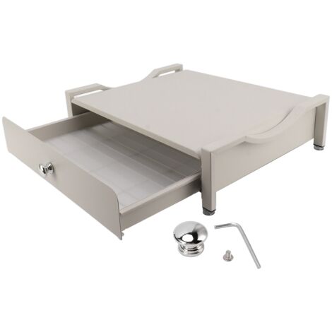 Tiroir coulissant porte-gobelet blanc, support de rangement multifonction pour maison