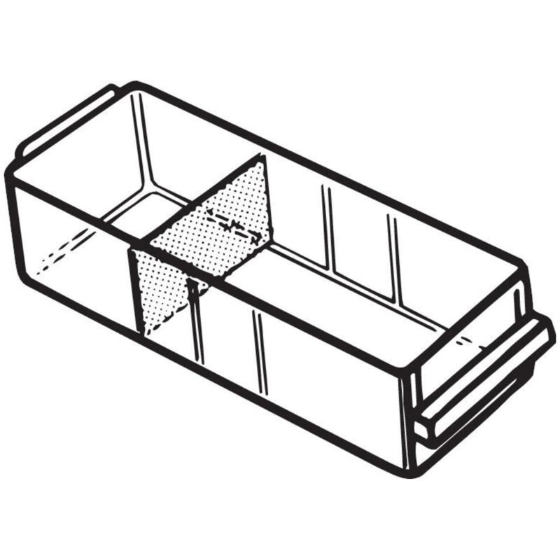 Tiroir de rechange type a h41xB55xT153 mm Typ a H41xB55xT153 mm