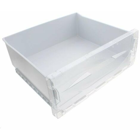 Tiroir supérieur pour congélateur – Dimensions 412 x 350 x H160 mm – Compatible Indesit et Hotpoint – Rangement optimal aliments congelés