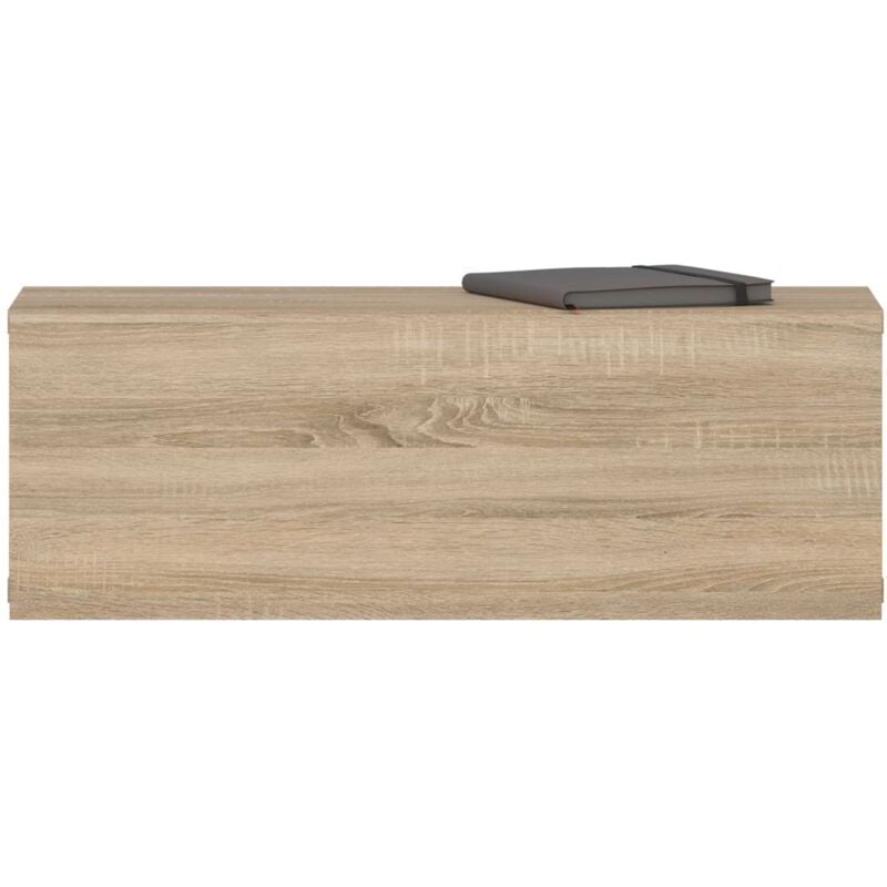 Idimex - Tiroir suspendu thala, en bois - Coloris chêne sonoma