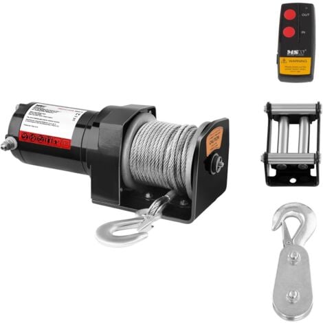 Tiron hors route - 907 kg - 2 000 lb - y compris le rouleau de déviation
