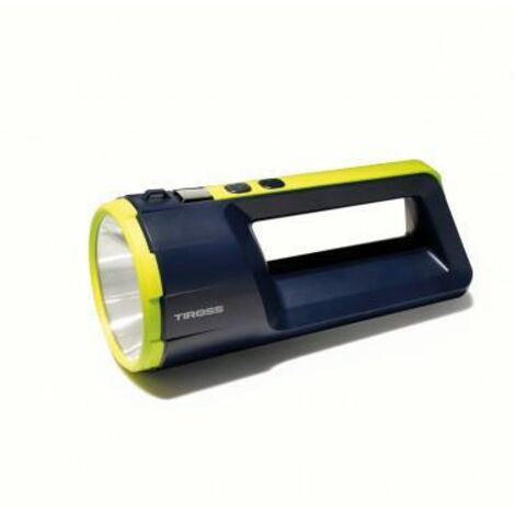 TIROSS WIEDERAUFLADBARE LED-TASCHENLAMPE 5W+6W