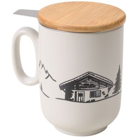 TISANIÈRE 45 CL BLANCHE - MONTAGNE TABLE ET COOK 1228627