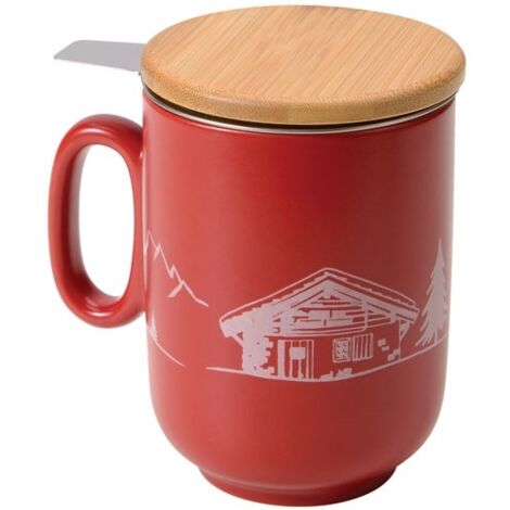 TISANIÈRE 45 CL ROUGE - MONTAGNE TABLE ET COOK 1228626