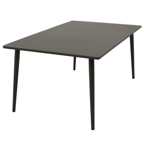Tisch DENVER 100x160cm, Metall anthrazit