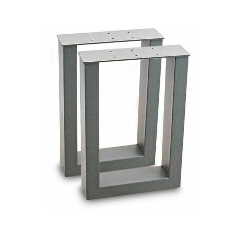 Tischbeine Tischkufen Tischgestell Tischuntergestell Stahl Metall Eckig