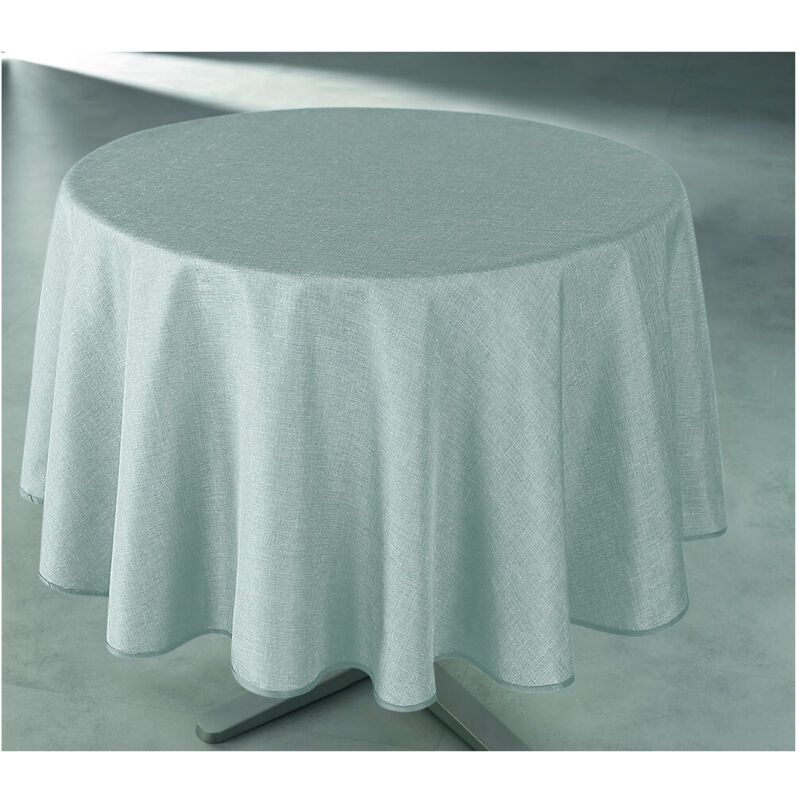 Runde Polyester-tischdecke Ø160cm Perlenwebart Auf Kleiderbügel - Access Deco