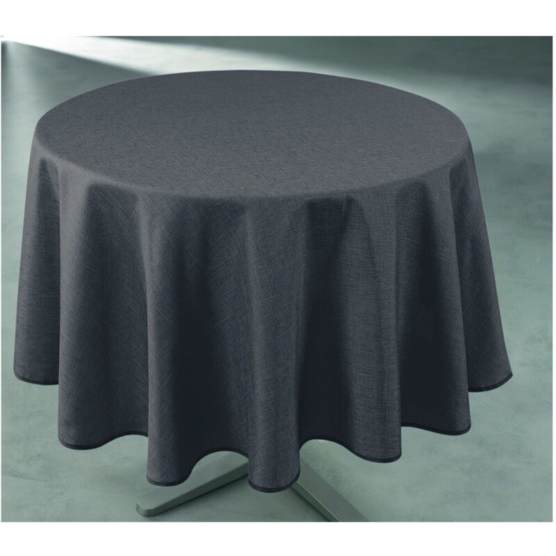 Tischdecke (0) 160cm Webart Anthrazit - Access Deco