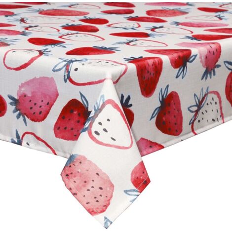 Tischdecke 140 x 240 cm Rot