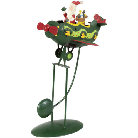 Tischdeko Balance Pendel Flugzeug 31cm - liebevolle und detailreiche Tischdeko
