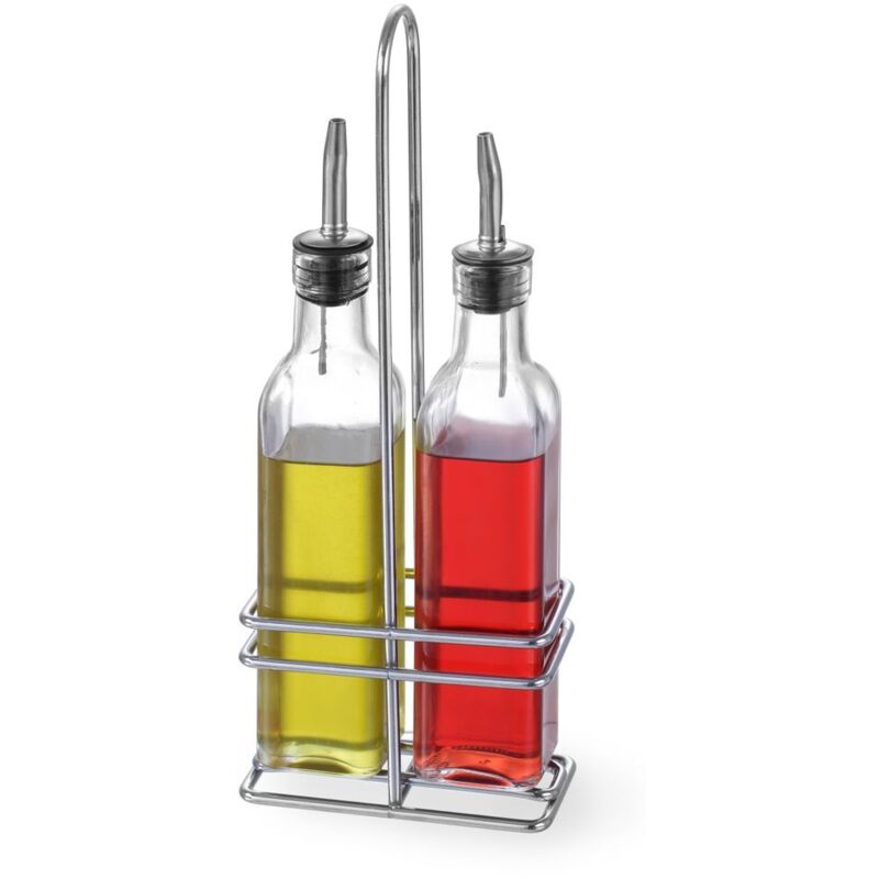 Hendi - Menage Essig Und Öl, 2x0, 237l, 0, 47l, 115x60x(h)325mm