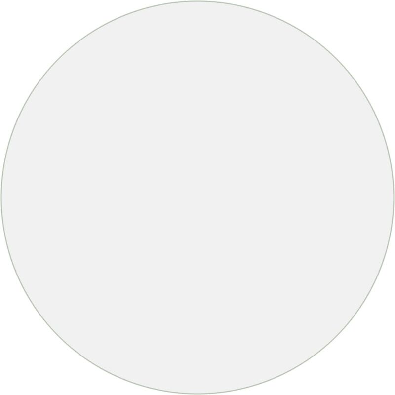 Vidaxl - Tischfolie Matt Ø 80 Cm 1, 6 Mm Pvc
