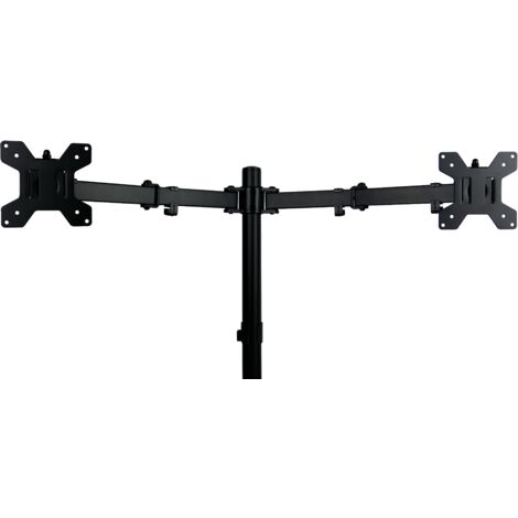Tischhalterung für zwei Monitore, Stahl, praktisch und sicher SolidHand UM02
