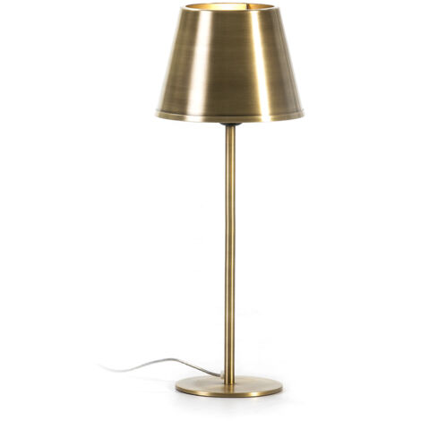 Tischlampe 13X13X39 Goldenes Metall