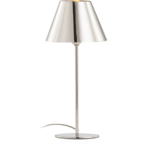 Tischlampe 13X9X36 Metall Nickel