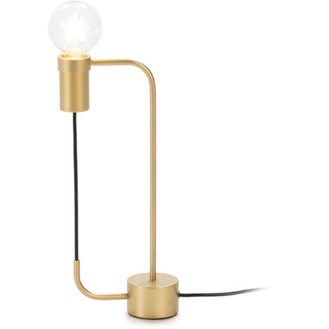 Tischlampe 18X8X40 Goldenes Metall