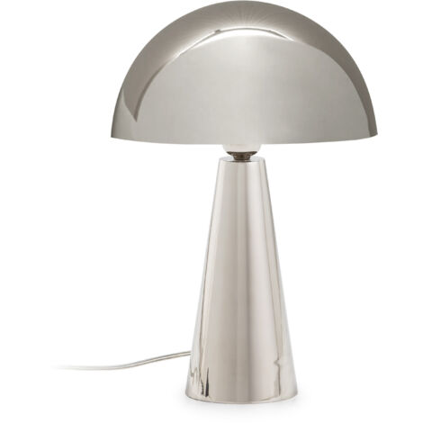 Tischlampe 25X11X36 Metall Nickel