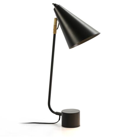 Tischlampe 26X26X60 Metall Schwarz