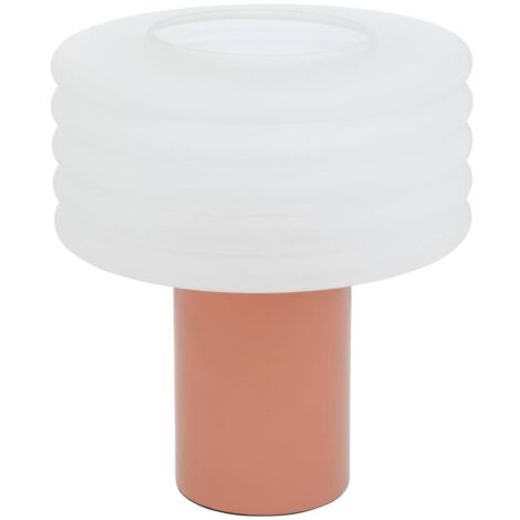 Tischlampe Asti rosa H36cm - Atmosphera créateur d'intérieur