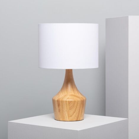Tischlampe aus Holz Dabai Natürlich