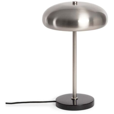Tischlampe aus Metall Aleisk Nickel
