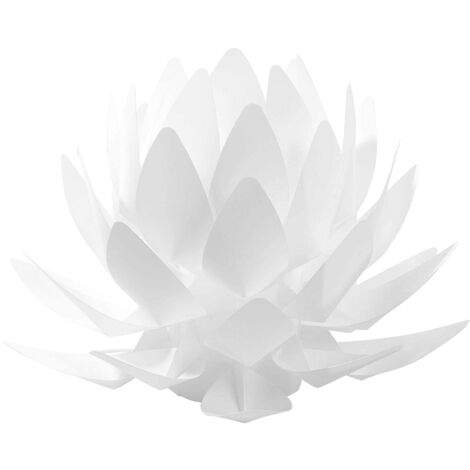 Tischlampe Blume MUSONE Weiß