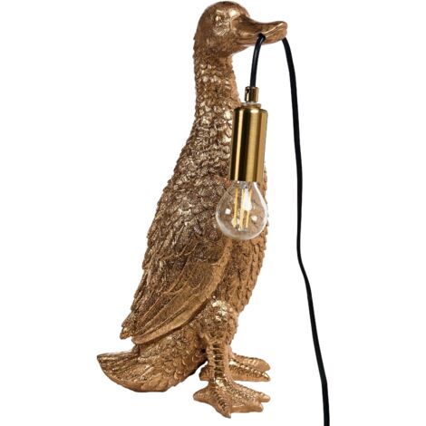 Tischlampe Ente ANATIS Gold