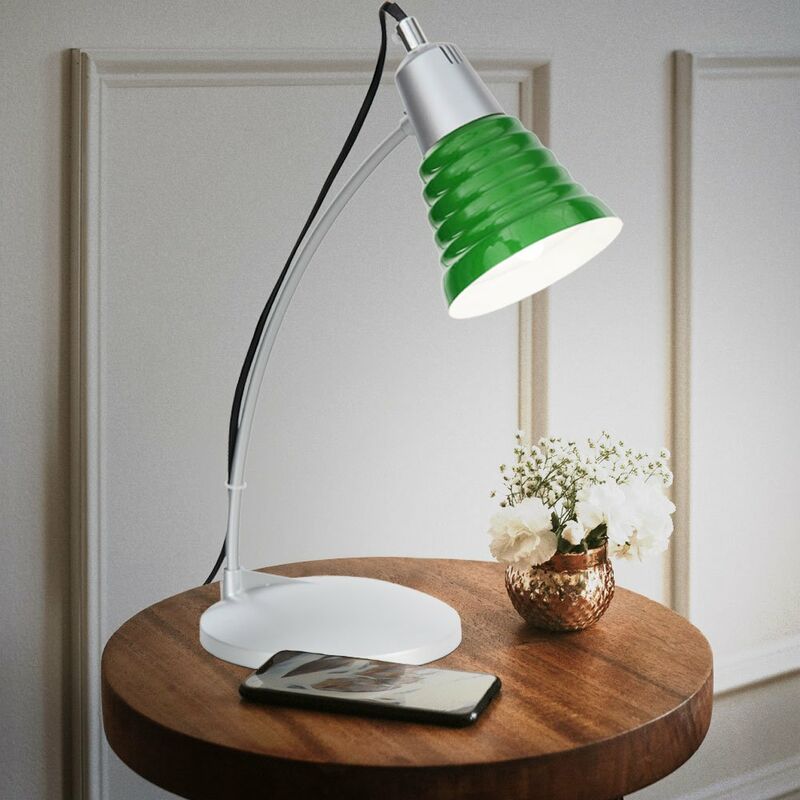 Etc-shop - Tischlampe Tischleuchte Schreibtischleuchte Lampe Giga grün inkl LED-Leuchtmittel